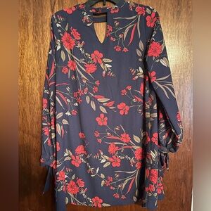 Floral Long Sleeve Dress